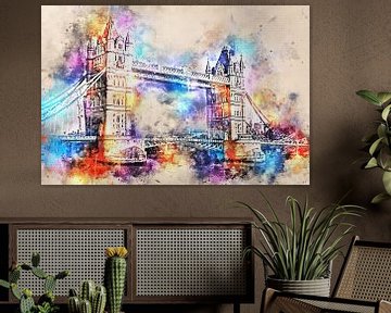 Tower Bridge - London (textless) by Sharon Harthoorn