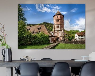 Ruines d'un monastère en Allemagne