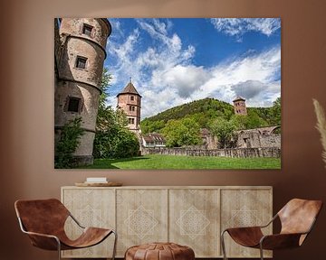 Ruine des alten Klosters Hirsau im Schwarzwald von Evelien Oerlemans