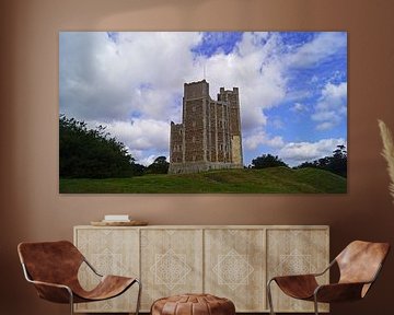 Orford Castle ist eine Burg in der Ortschaft Orford von Babetts Bildergalerie