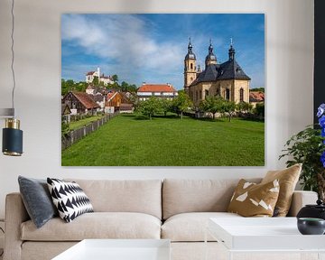 Schloss Weinstein mit der Basilika in Gößweinstein von Animaflora PicsStock