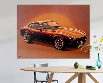 Datsun 240Z 1970 Schilderij