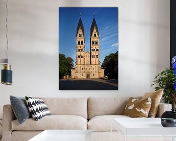 Basiliek St. Kastor, Koblenz, Rijnland-Palts, Duitsland van Torsten Krüger