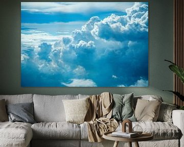 Blauwe Wolken 2 van Charles Poorter