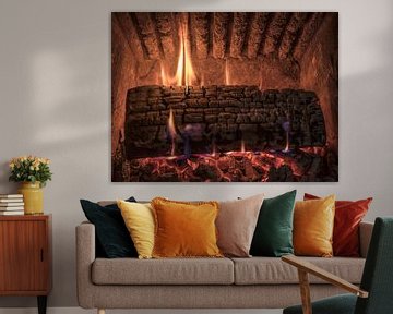 Fireplace by Mario de Lijser