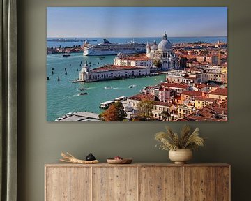 Venise vue de la tour de l'horloge de San Marco sur Jan Kranendonk
