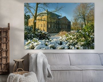 Castle in the sun and snow by Norman van Schijndel