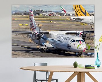 Virgin Australia ATR 72 op de luchthaven van Sydney van hugo veldmeijer