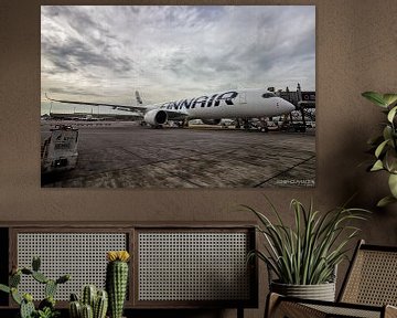 Finnair A350 in Bangkok van hugo veldmeijer