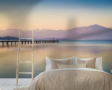 Sunrise at the Chiemsee by Martin Wasilewski