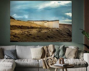 Chalets de plage sur Lima Fotografie