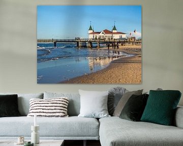 Blick auf Seebad Ahlbeck Usedom Ostsee von Animaflora PicsStock