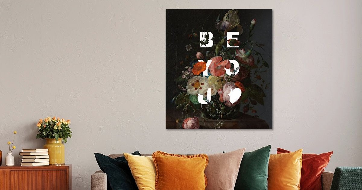 Rijksmuseum Blumenstrauß klassisch modern 'Be You von Studio POPPY auf  ArtFrame, Leinwand, Poster und mehr | Art Heroes