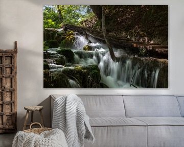 Plitvice Lakes Waterfall by Dennis Eckert