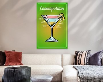 Cocktail cosmopolite sur ColorDreamer