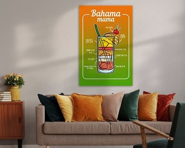 Bahama Mama Cocktail van Amango