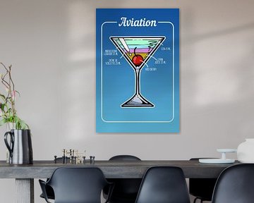Aviation Cocktail by ColorDreamer
