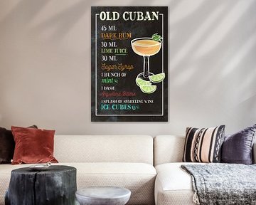 Old Cuban Drink von Amango