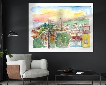 Trinidad Kuba Stadtansicht mit karibischem Sonnenaufgang