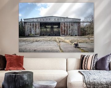 Abandoned Hangar by Hans Monasso