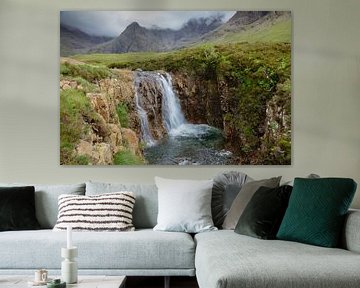 Fairy Pools waterfalls on Skye by Tim Vlielander