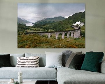 Glenfinnan viaduct in Schotland
