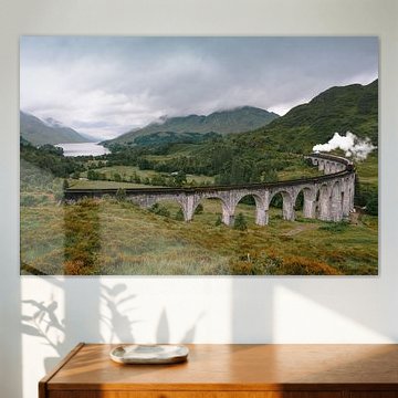 Glenfinnan viaduct in Scotland