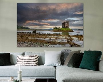 Castle Stalker in Schotland van Tim Vlielander