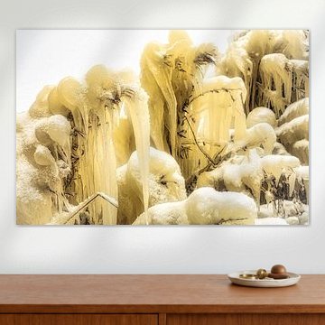 Eisskulptur von Peter Bolman