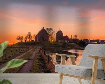 Sunrise in Ezinge, Groningen by Henk Meijer Photography