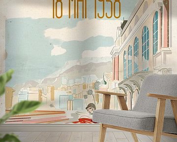 Monaco Grand Prix 1958 by Bert-Jan de Wagenaar