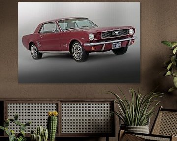 Ford Mustang Hardtop 1966 von Willem van Holten