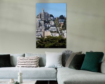 San Francisco - View of Lombard Street by t.ART