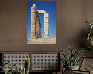 Griechenland: der Poseidontempel am Kap Sounion von Berthold Werner