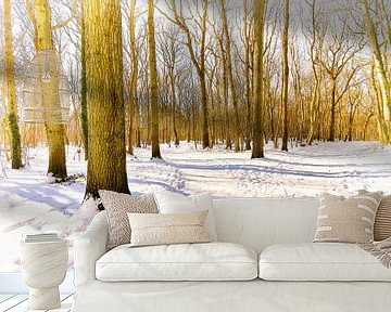 Winter bos van Erik Reijnders