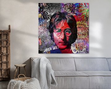 John Lennon von Rene Ladenius Digital Art