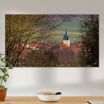 Vue de la ville d'Eschweger