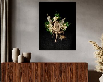 Venus und Magnolien von Floral Abstractions