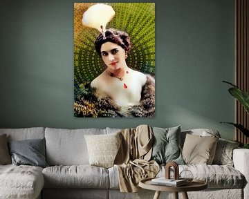 Kaleidoscopisch portret van Mata Hari