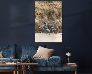 Bicycle At The Beach In Zandvoort by Henrike Schenk