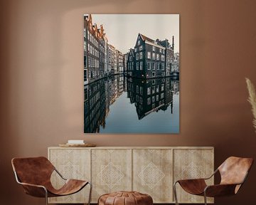 Amsterdam reflection van Roy Mandersloot