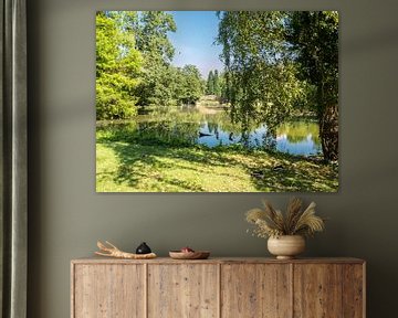 Lake in the Johannapark in Leipzig in Saxony by Animaflora PicsStock