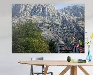 Bergmassief achter Kotor