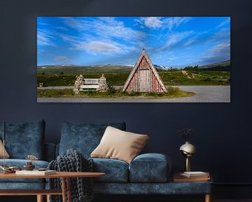 Weathered building by Joke Beers-Blom
