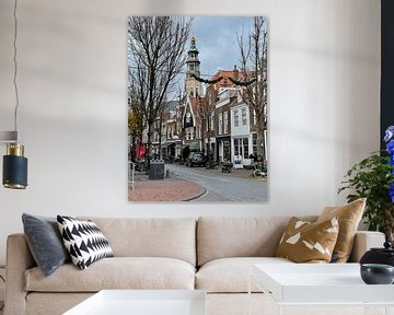 Lange Jan vanaf Segeersstraat van Eric Janse