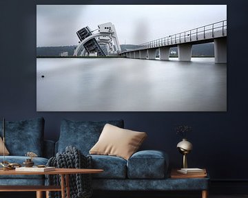 Driel weir at high water by Eddy Westdijk