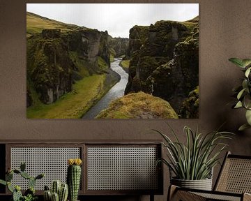 Canyon in Iceland by Louise Poortvliet