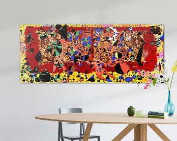 Matisse Miro Rothko Pollock and Zanolino Art Party van Giovani Zanolino