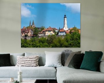 Vue de la ville de Rothenburg ob der Tauber sur Animaflora PicsStock