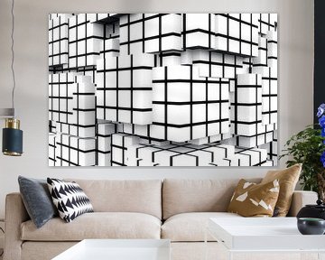 Q-Cubes 3D - de muur in het kwadraat van Max Steinwald